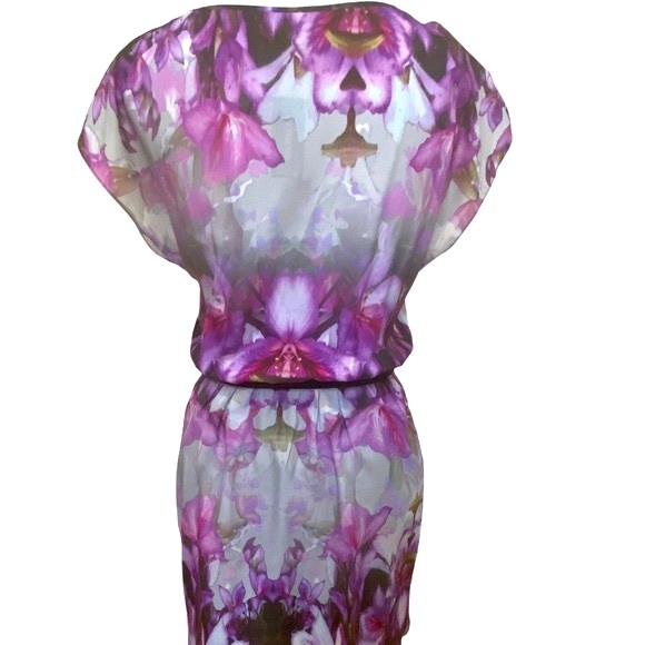 Express Floral Print Dress - Picture 6 of 7